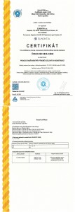 Certifikt 3834_proces svaovn_CZ